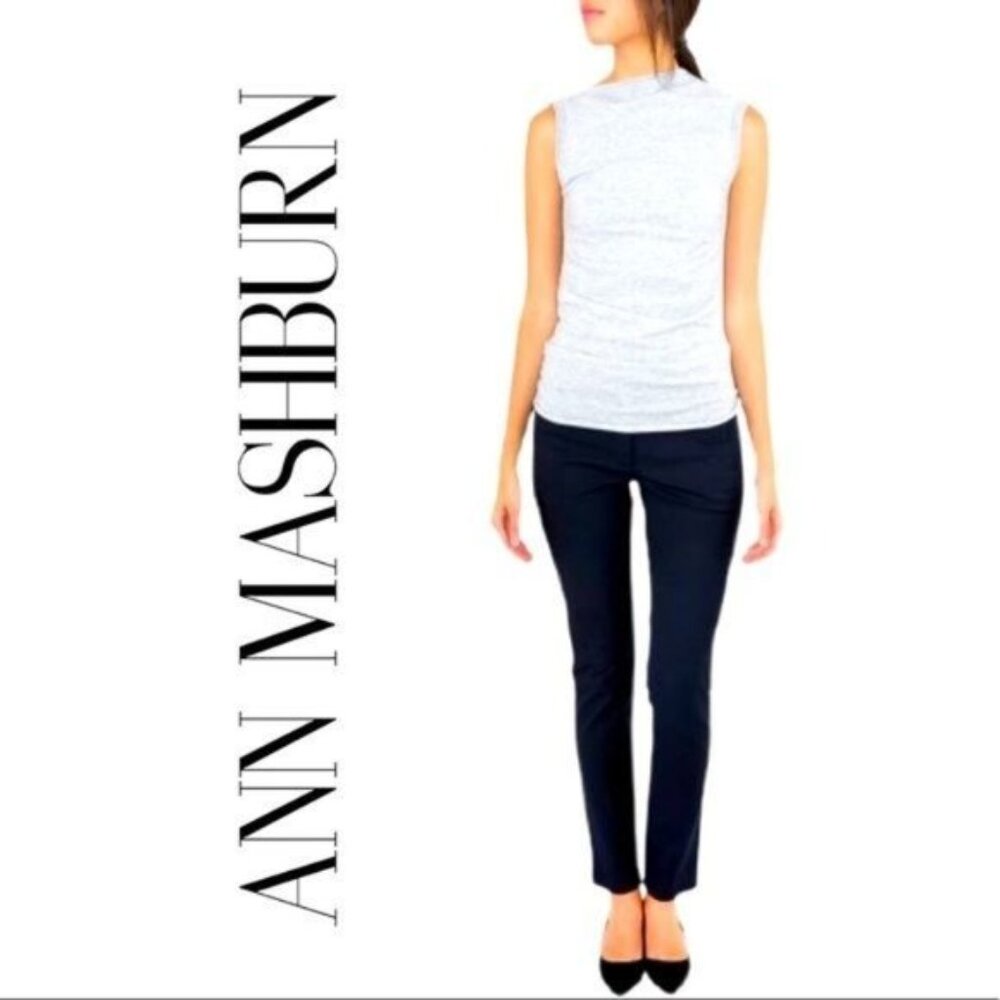 ANN MASHBURN PERFORMANCE STRETCH PANT IN NAVY 8